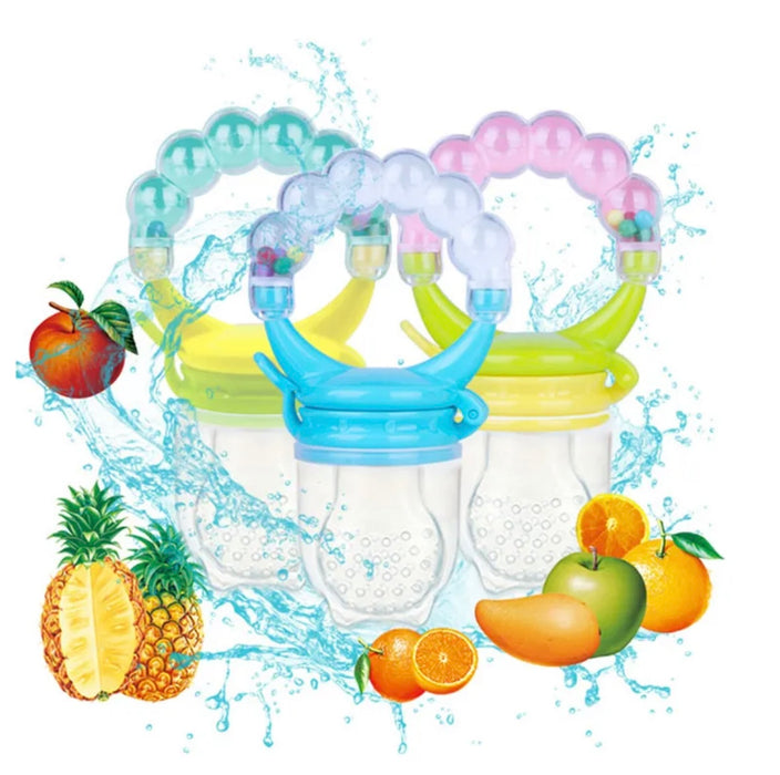 Fruit Pacifier with rattle - Teether Soother & Pacifier