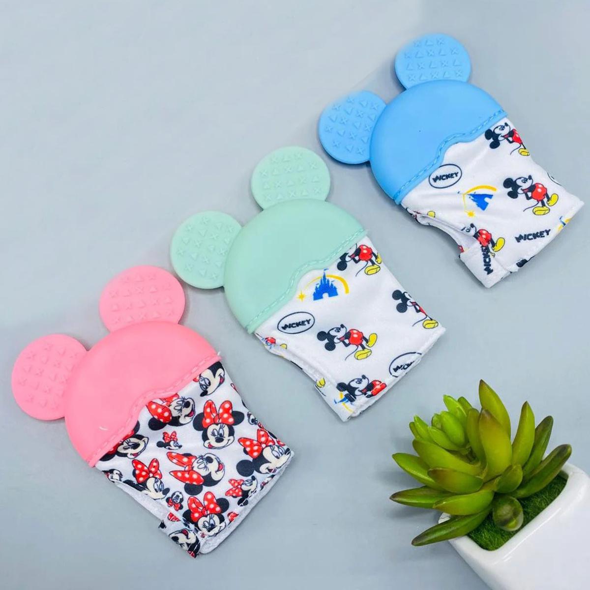 Baby Teething Mitten - Teether Soother & Pacifier