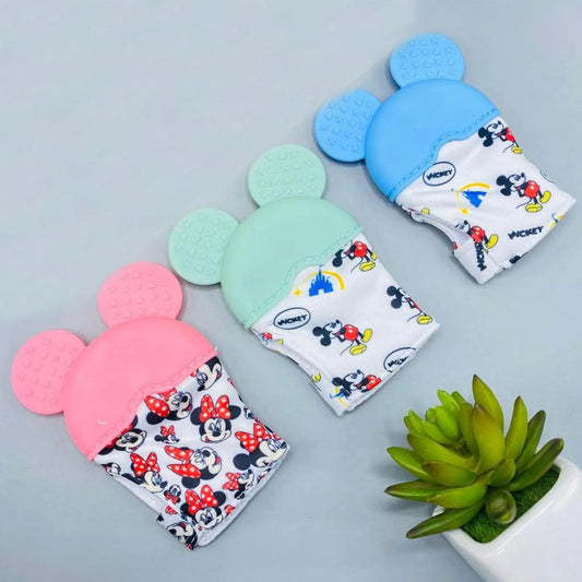Baby Teething Mitten - Teether Soother & Pacifier