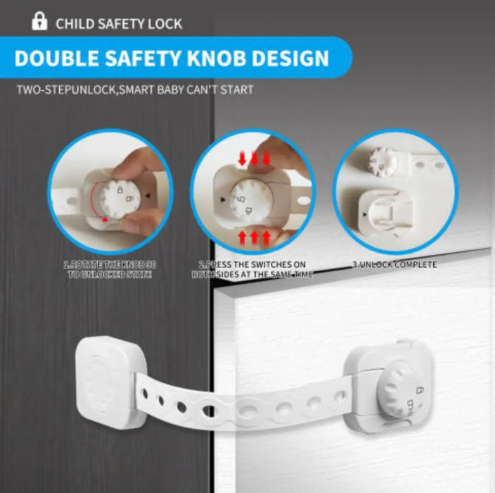 Safety Door Lock - Set of 2 - MEDICAL CARE & SAFETY