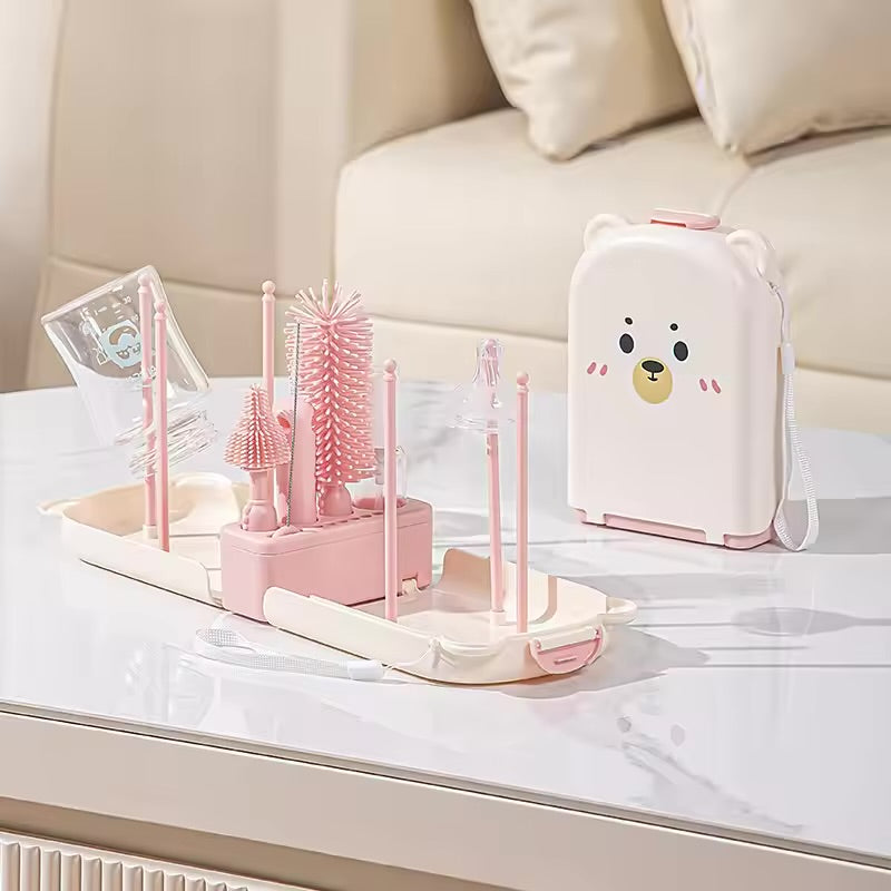 Multifunctional Travel Bottle Drying Rack - Cutlery