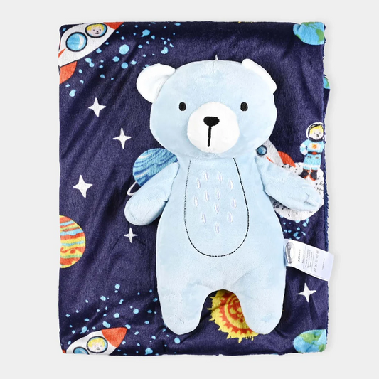 Baby Blanket with Stuff Toy - Swaddle Wraps