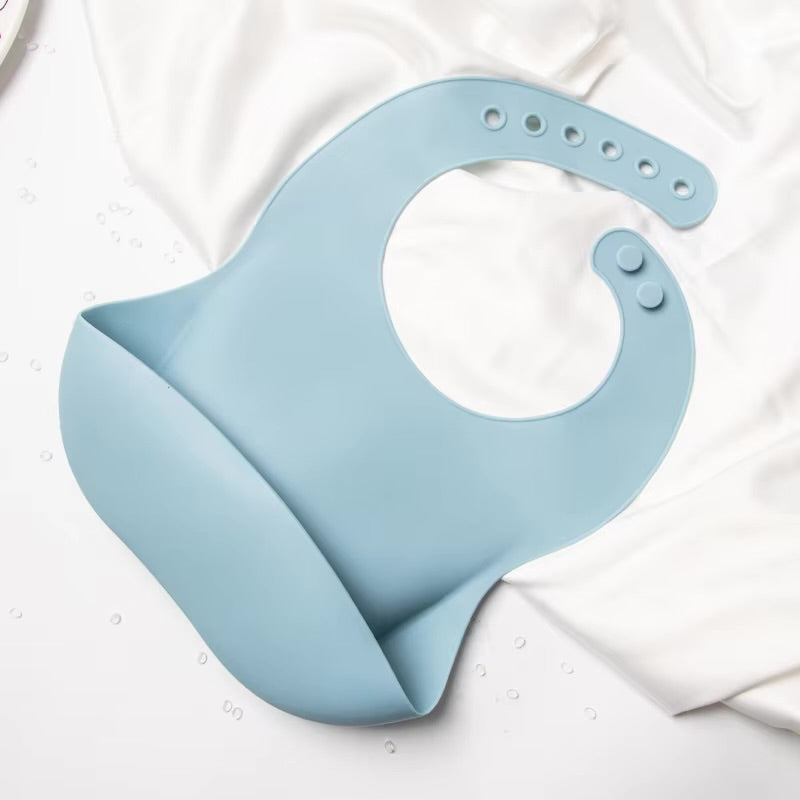 Baby Silicone Bib - Bibs
