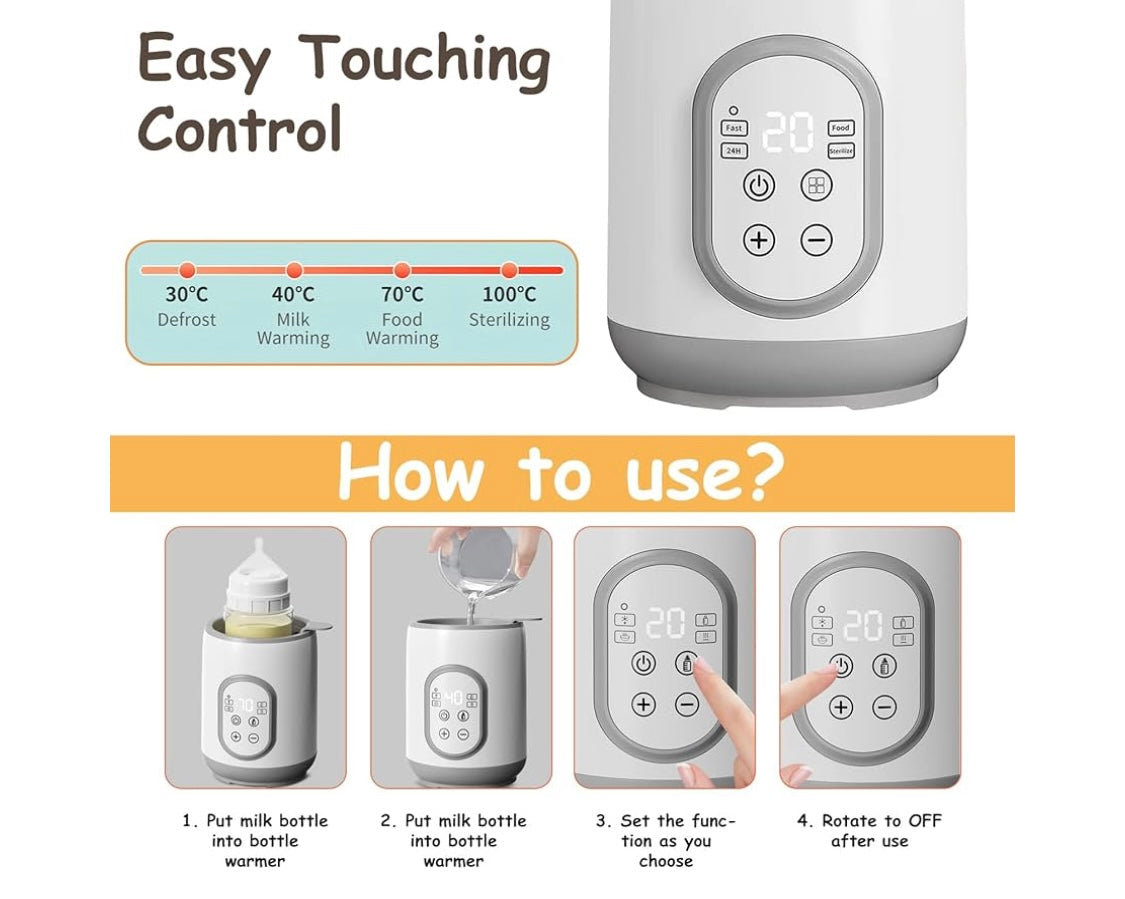 4 in 1  Bottle Warmer & Steriliser - Feeder & Bottle Warmers
