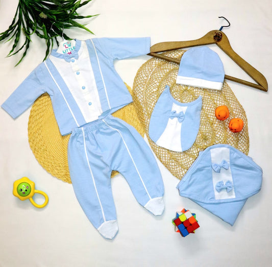 Baby Starter Set 6 Pcs | Newborn 6 pcs Romper Set - Apparel