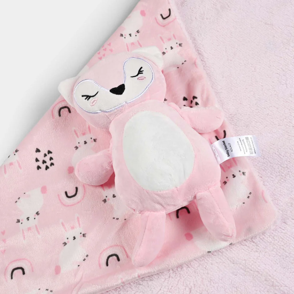 Baby Blanket with Stuff Toy - Swaddle Wraps