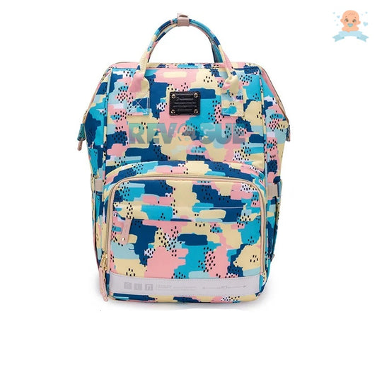 Diaper Bag Backpack - Moka Camouflage