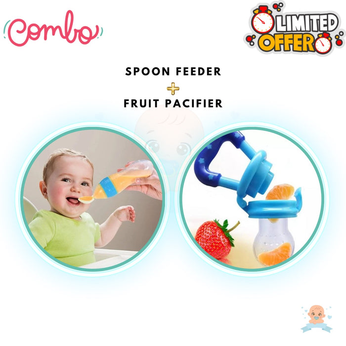 Combo Pack - Spoon Feeder & Fruit Pacifier - Deals