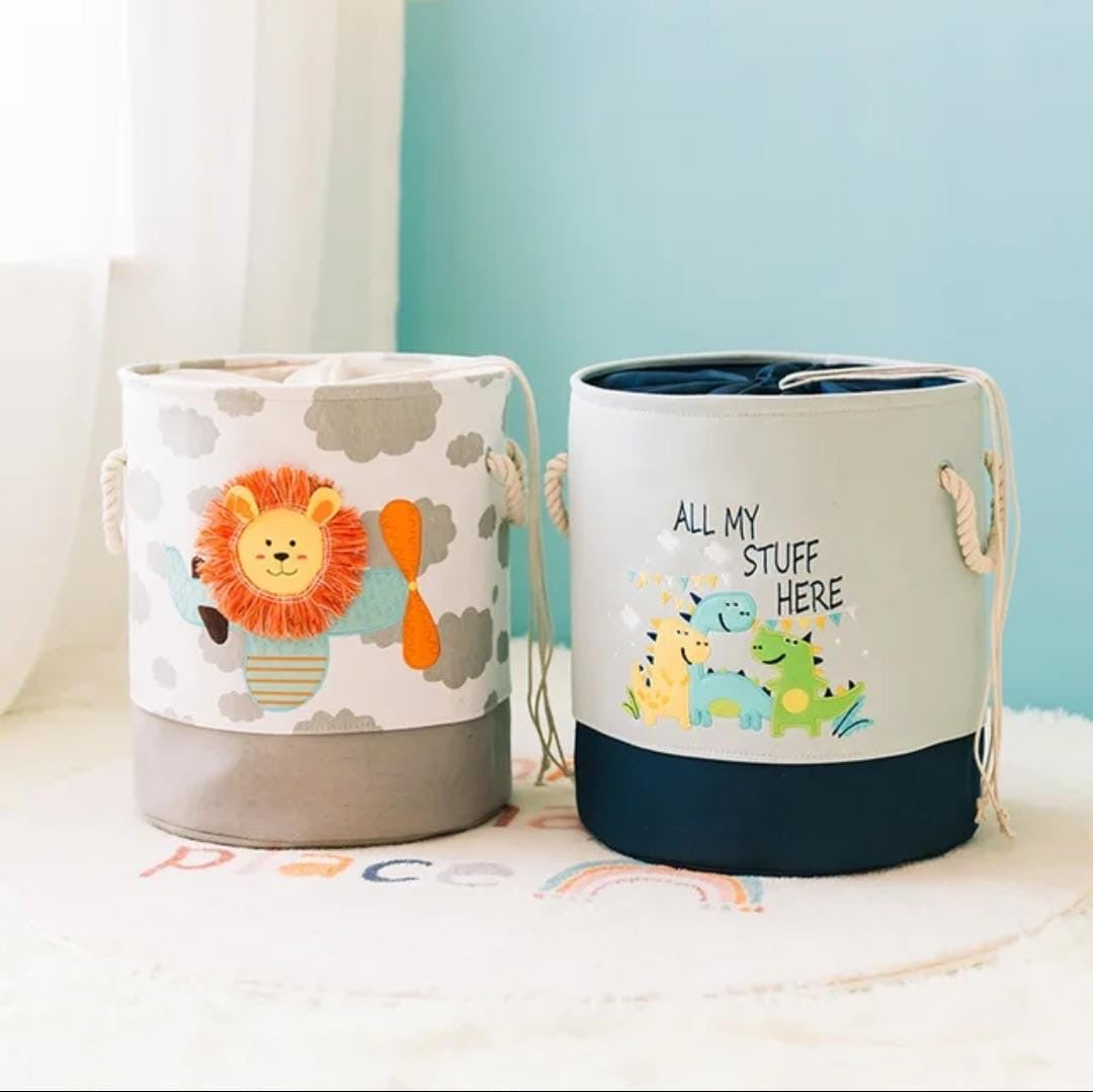 Combo Pack - Lion & Dino Laundry Baksets - Deals