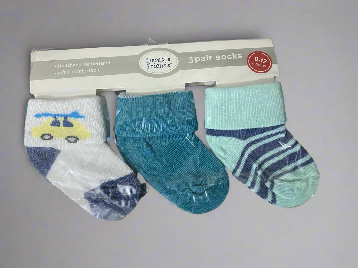 Socks (Pack of 3) - Socks