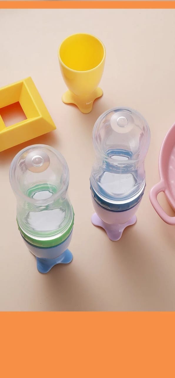 Silicone Spoon Feeder 90ml - Feeding Essentials