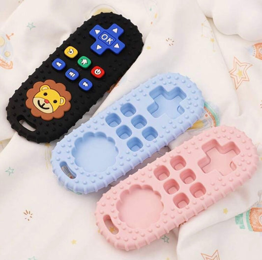 Silicone Remote Control Teether - Teether Soother & Pacifier