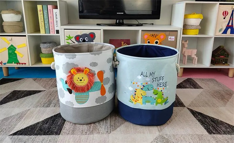 Combo Pack - Lion & Dino Laundry Baksets - Deals