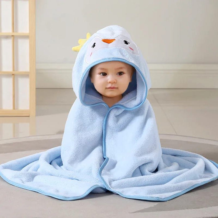 Baby Bath Towel with Hood - Bathing Essentials