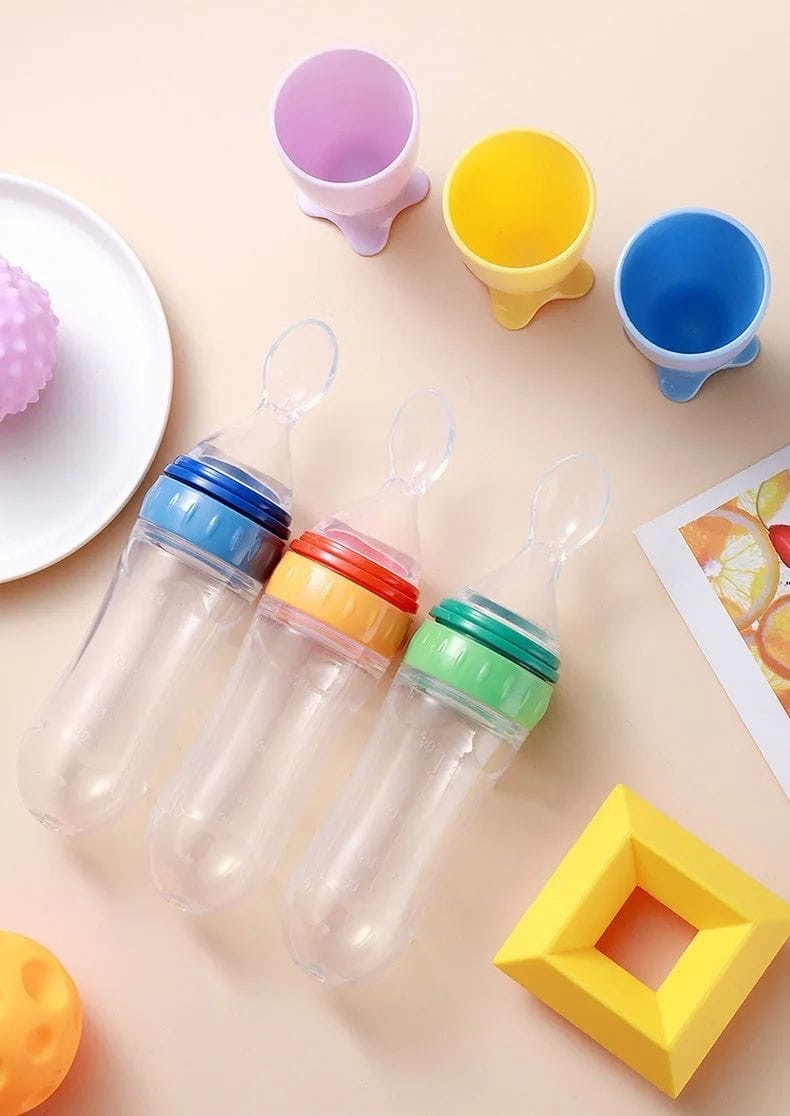 Silicone Spoon Feeder 90ml - Feeding Essentials