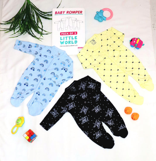 Baby Romper Pack of 3 - Romper