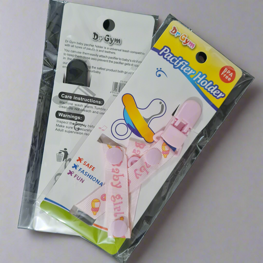 Dr Gym Pacifier Holder - Teether Soother & Pacifier
