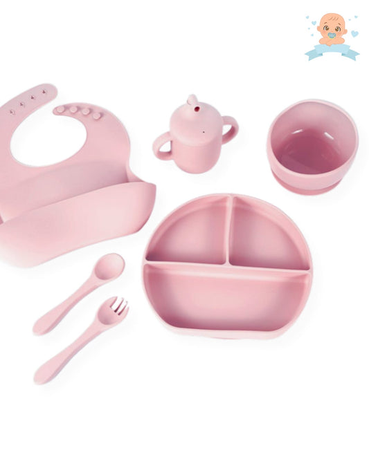 Silicone Feeding Set 6 Pcs - Cutlery