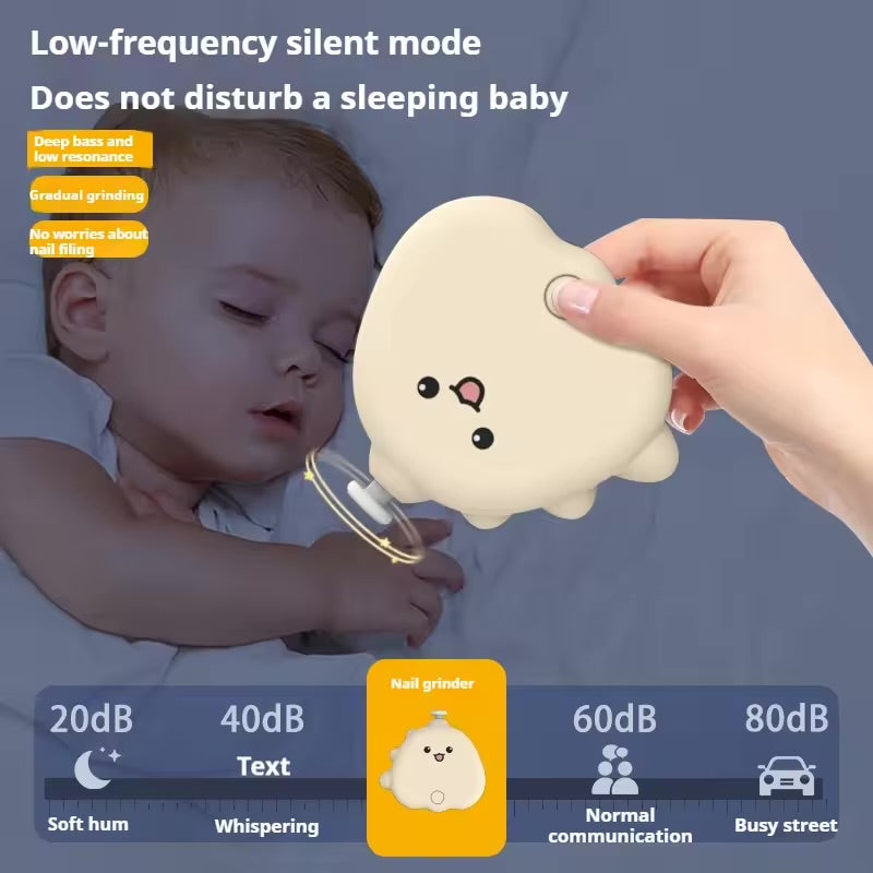 Rechargeable Newborn Electric Nail Clipper - Hygiene