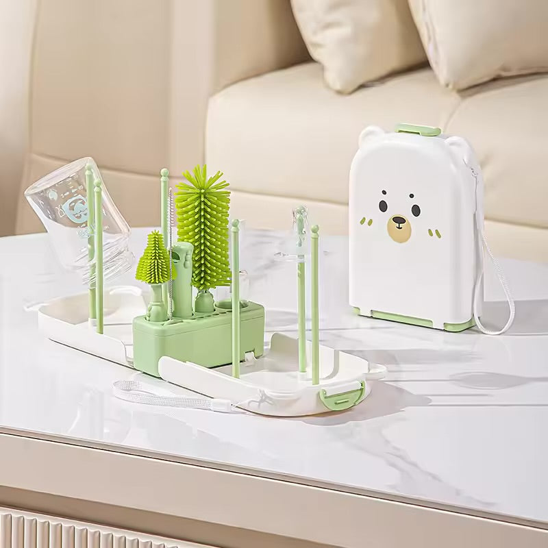 Multifunctional Travel Bottle Drying Rack - Cutlery