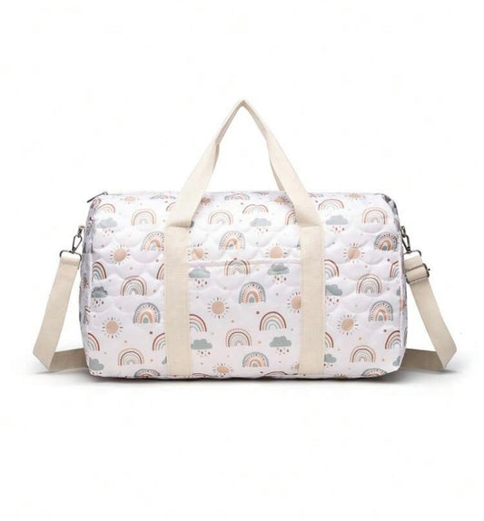 New Maternity Tote Bag - Diaper Mommy Maternity Duffle Bag Bunny & Bear Print