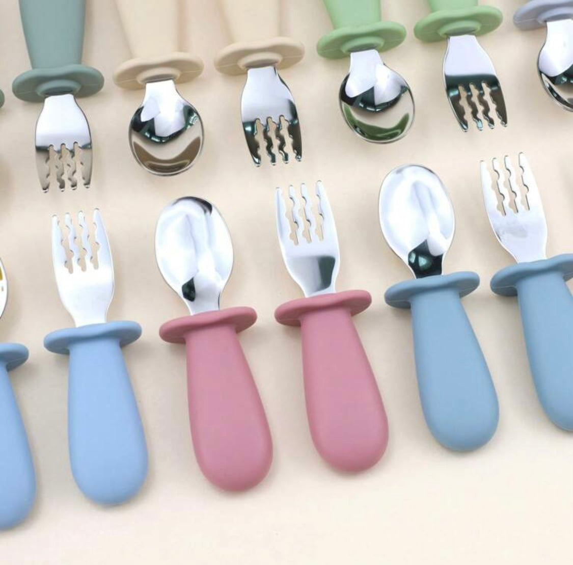 Stainless Steel Spoon & Fork Set