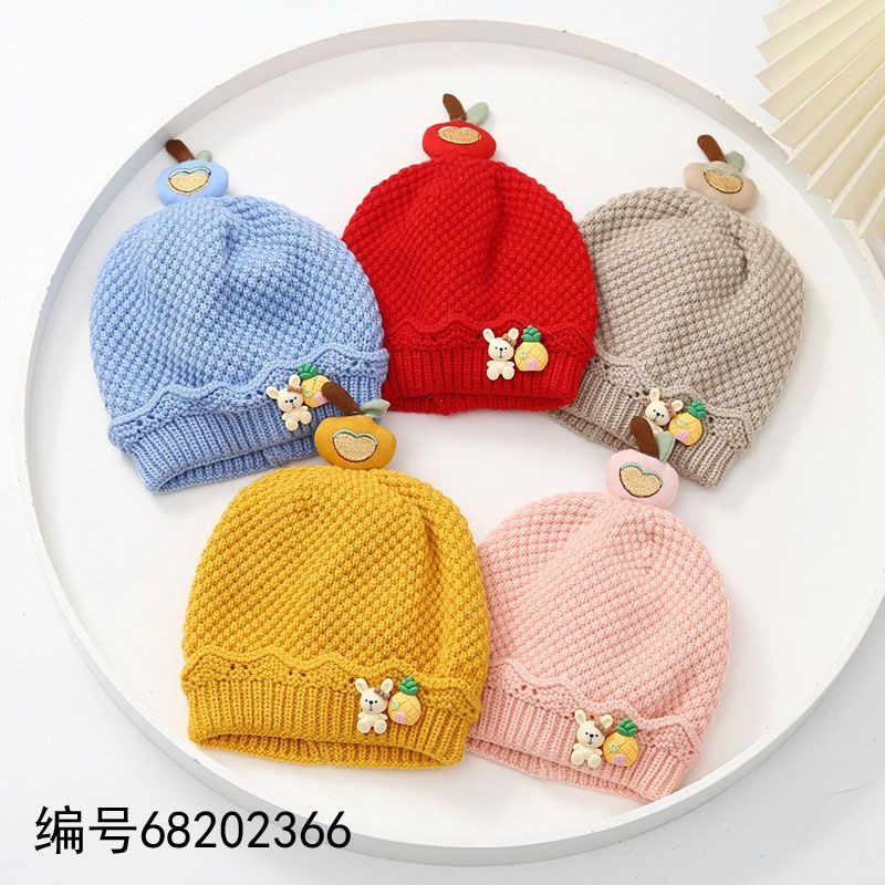 Winter Woolen Pom Pom Cap - Apparel