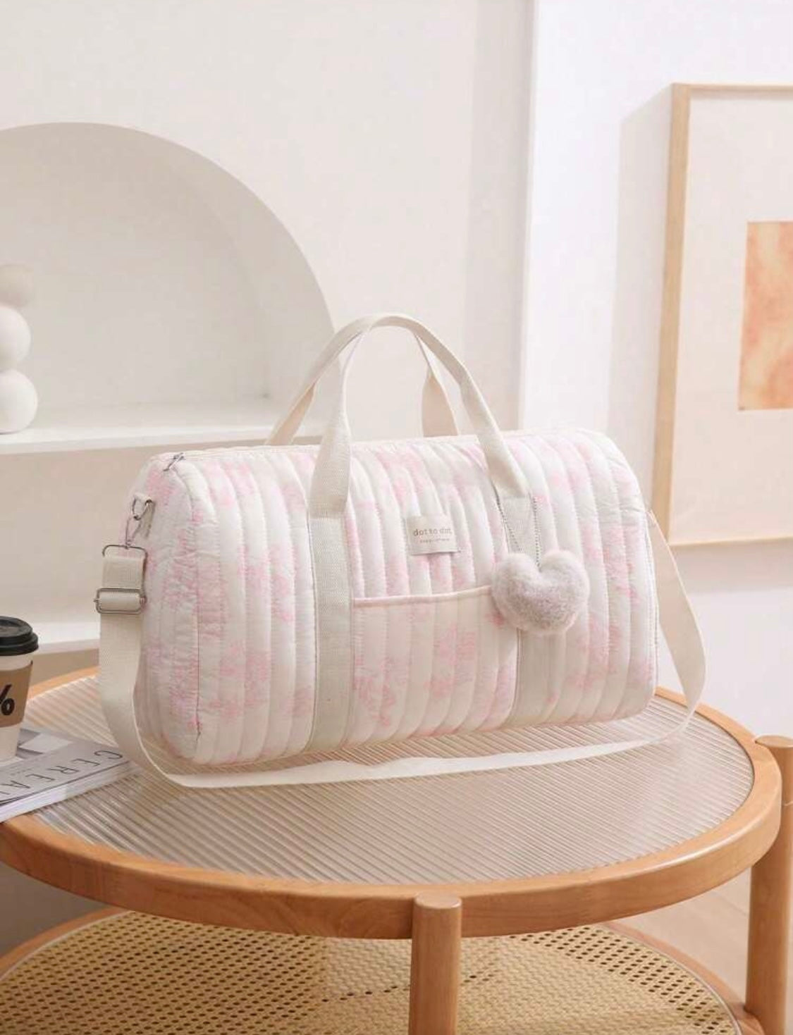 New Maternity Tote Bag - Diaper Mommy Maternity Duffle Bag Bunny & Bear Print