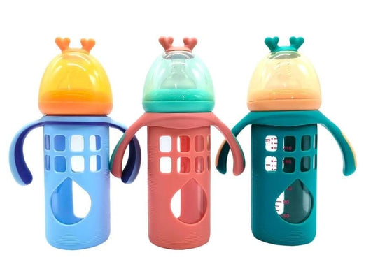 UK baby Glass Feeder  330 ml - Feeder & Bottle Warmers