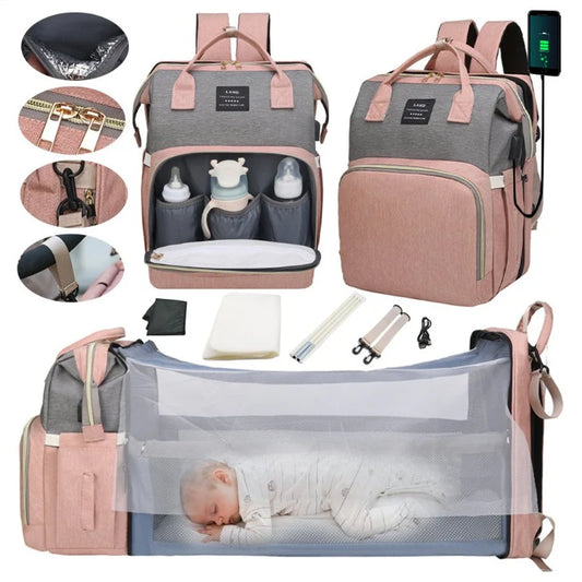 Bed and Bag - Diaper & Mother Bags
