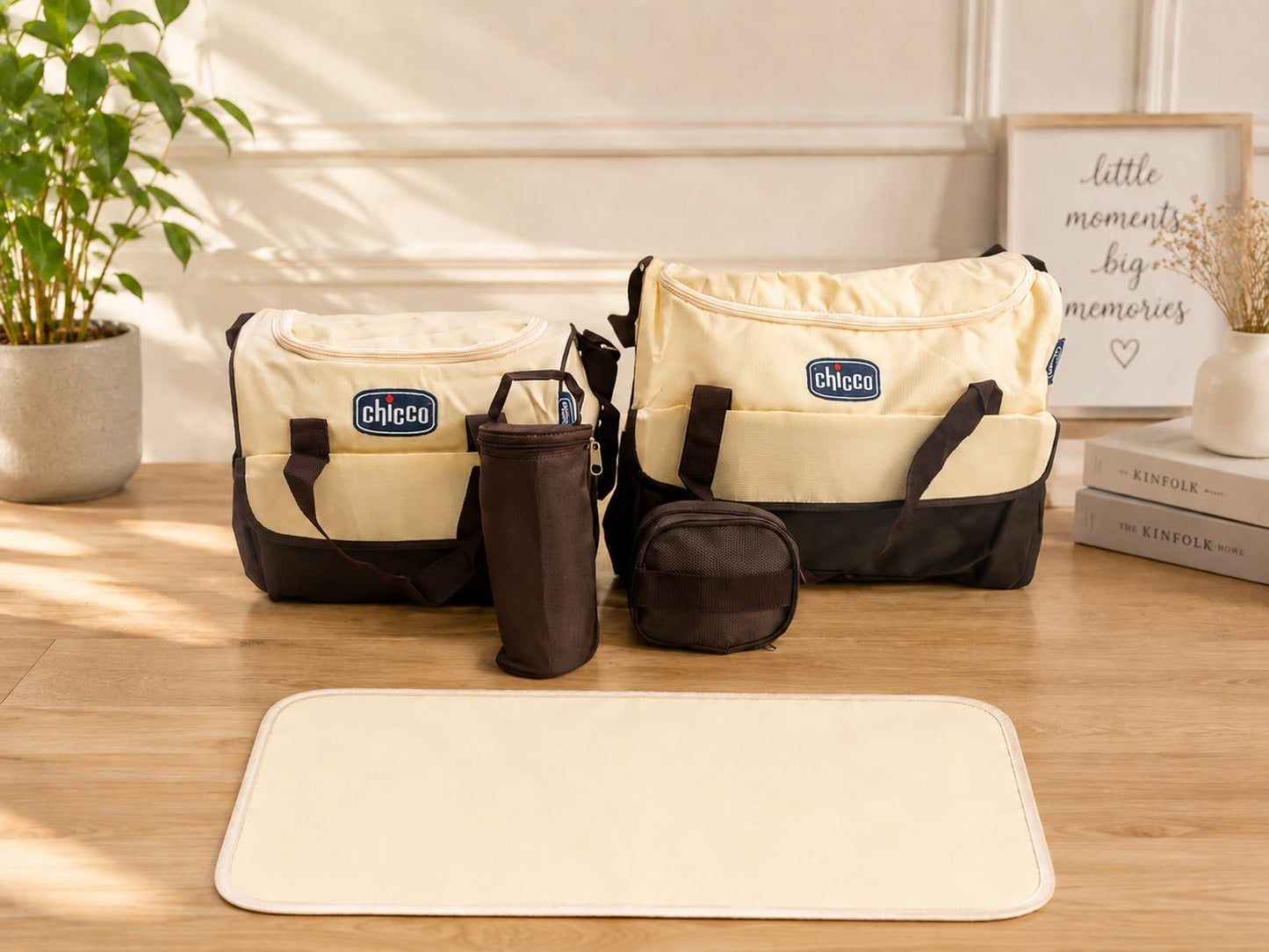 Chicco Diaper Bag - Set of 5
