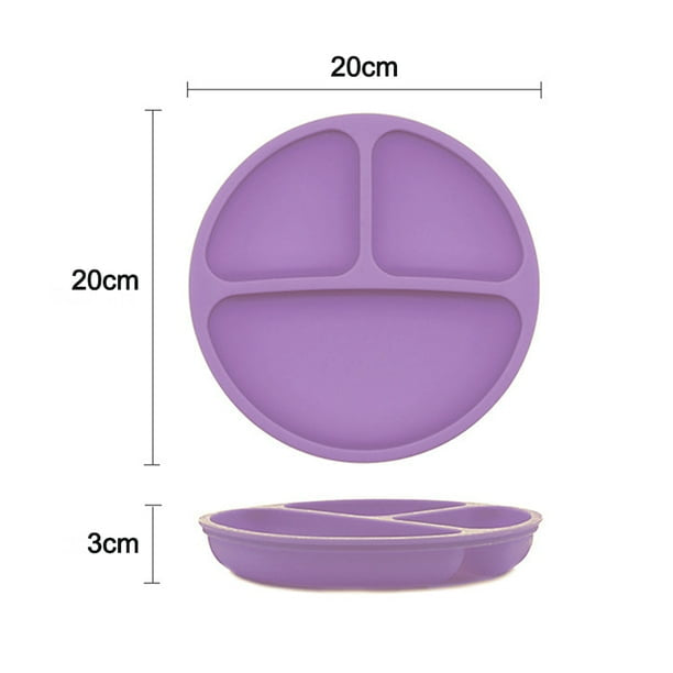 Silicone Dining Plates - Cutlery