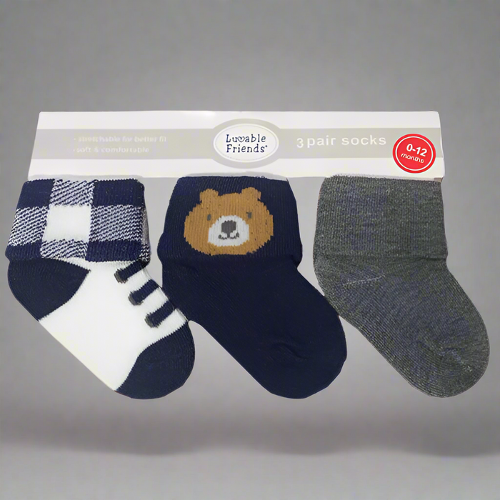 Socks (Pack of 3) - Socks