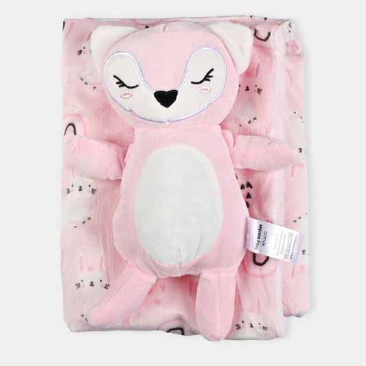 Baby Blanket with Stuff Toy - Swaddle Wraps