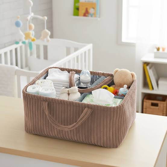 Diaper Caddy Organiser | Storage Basket Diaper Organiser Bag - Diaper & Mother Bags