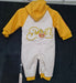 Winter Hooded Romper - Yellow - Apparel