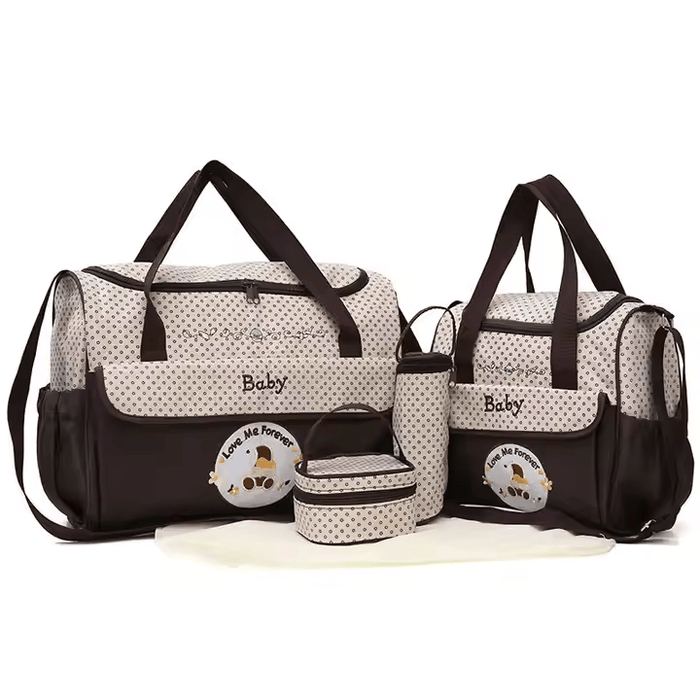 Diaper Bag - Set of 5 Mommy Maternity Bag - Diaper & Mother Bags