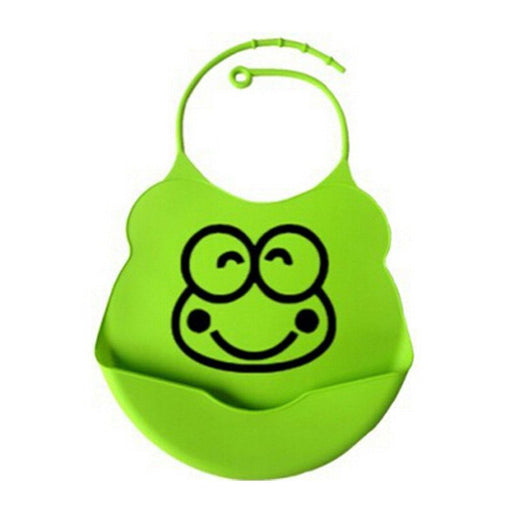 Silicone Bib - Green - Bibs