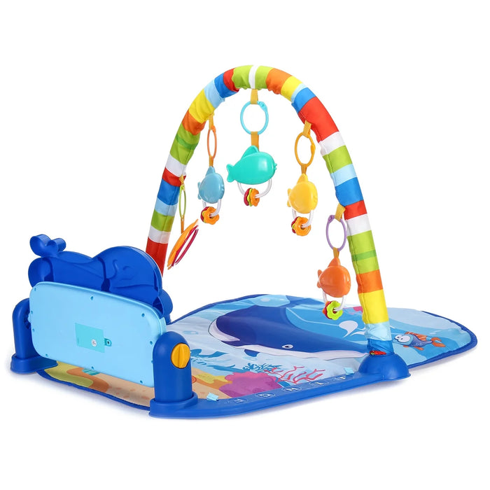 Newborn Baby Play Gym | Piano Fitness Rack Mat - Toddler Toys