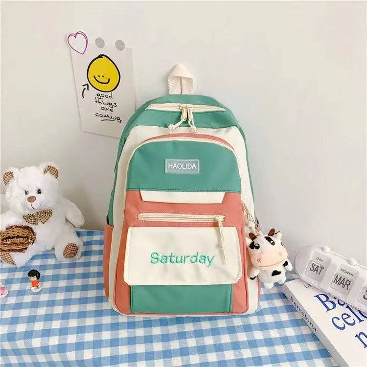 Imported BackPack with teddy bear