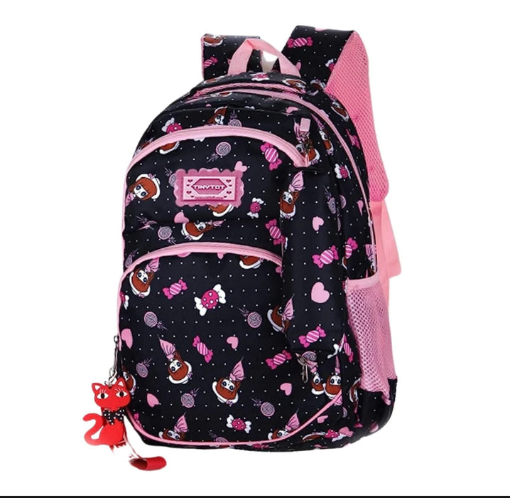 Multi pieces school bag multi pockets casual durable large capacity - Senora