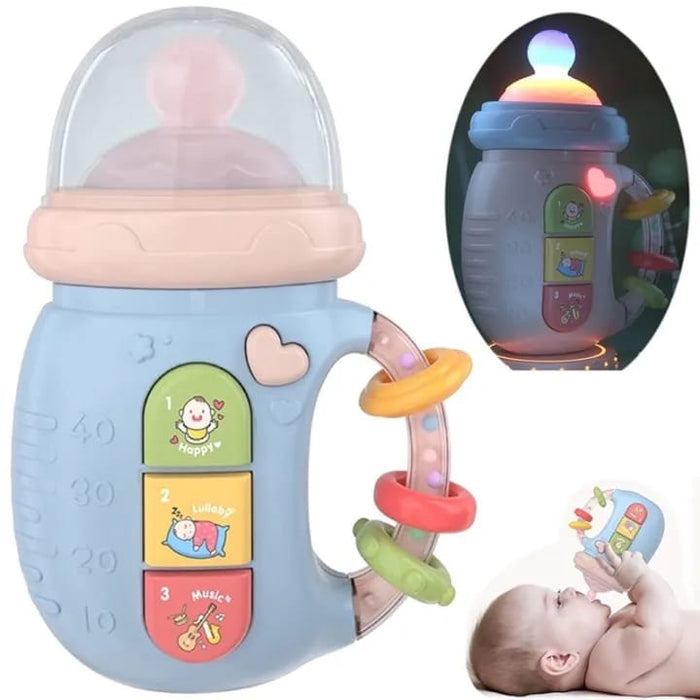 Musical bottle with rattles and lights - Teether Soother & Pacifier