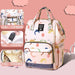 Diaper Bag Backpack (with USB Port, Stroller Hanger & Trolley Belt) - Diaper & Mother Bags