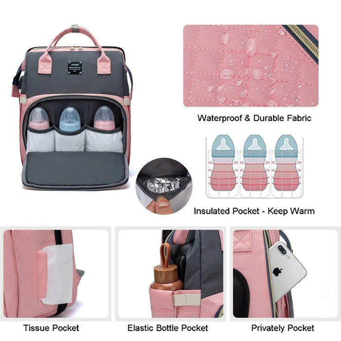 Bed and Bag - Diaper & Mother Bags