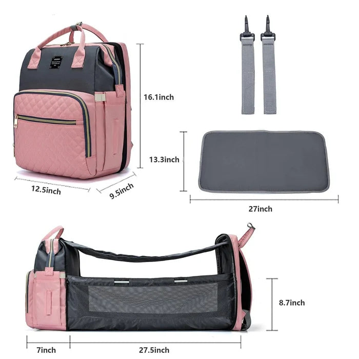 Bed and Bag - Diaper & Mother Bags