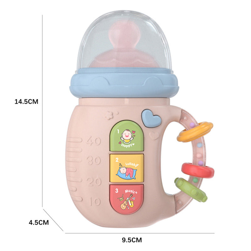 Musical bottle with rattles and lights - Teether Soother & Pacifier