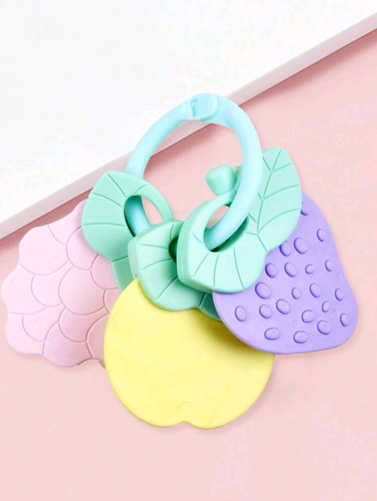 Baby Teether (Set Of Three) - Teether Soother & Pacifier