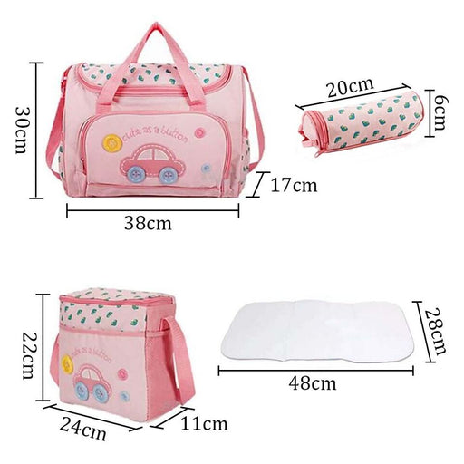 Diaper Bag - Set of 4 - Diaper & Mother Bags