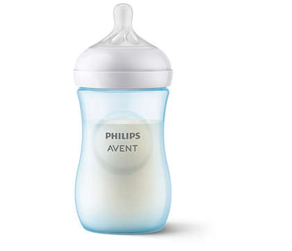 BOTTLE NAT 3.0  9OZ BLUE PK1 - PHILIPS AVENT BOTTLES