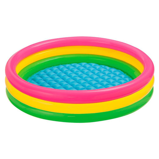 Intex - 3 Ring Sunset Glow Baby Pool - 57412 - Pools & Accessories